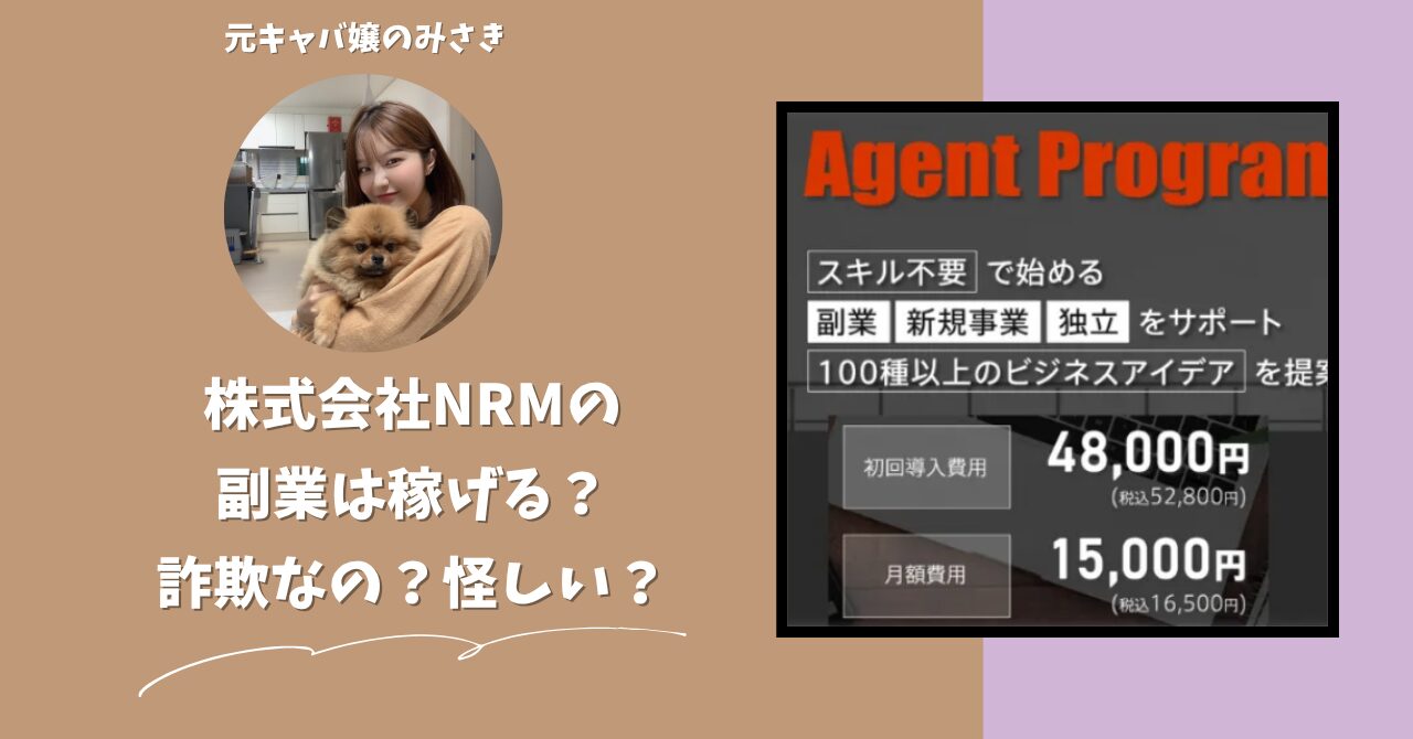 株式会社NRM｜安田大地が運営する副業サイトは稼げない？怪しい？副業詐欺？調べてみたら・・・