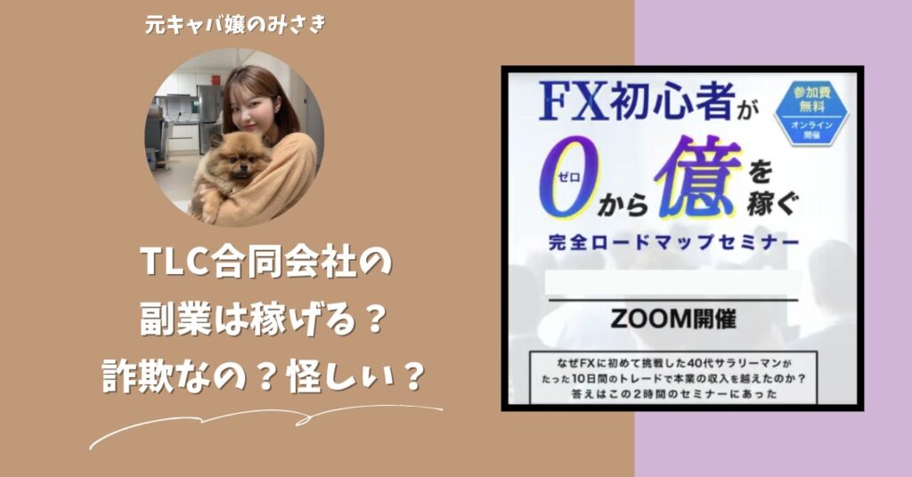 TLC合同会社｜榊原隆史が運営する副業サイトは稼げない？怪しい？副業詐欺？調べてみたら・・・