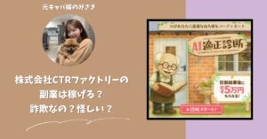 株式会社CTRファクトリーが運営する副業サイトは稼げない？怪しい？副業詐欺？調べてみたら・・・