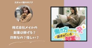 株式会社メイル|君嶋隆寿が運営する副業サイトは稼げない?怪しい?副業詐欺?調べてみたら・・・